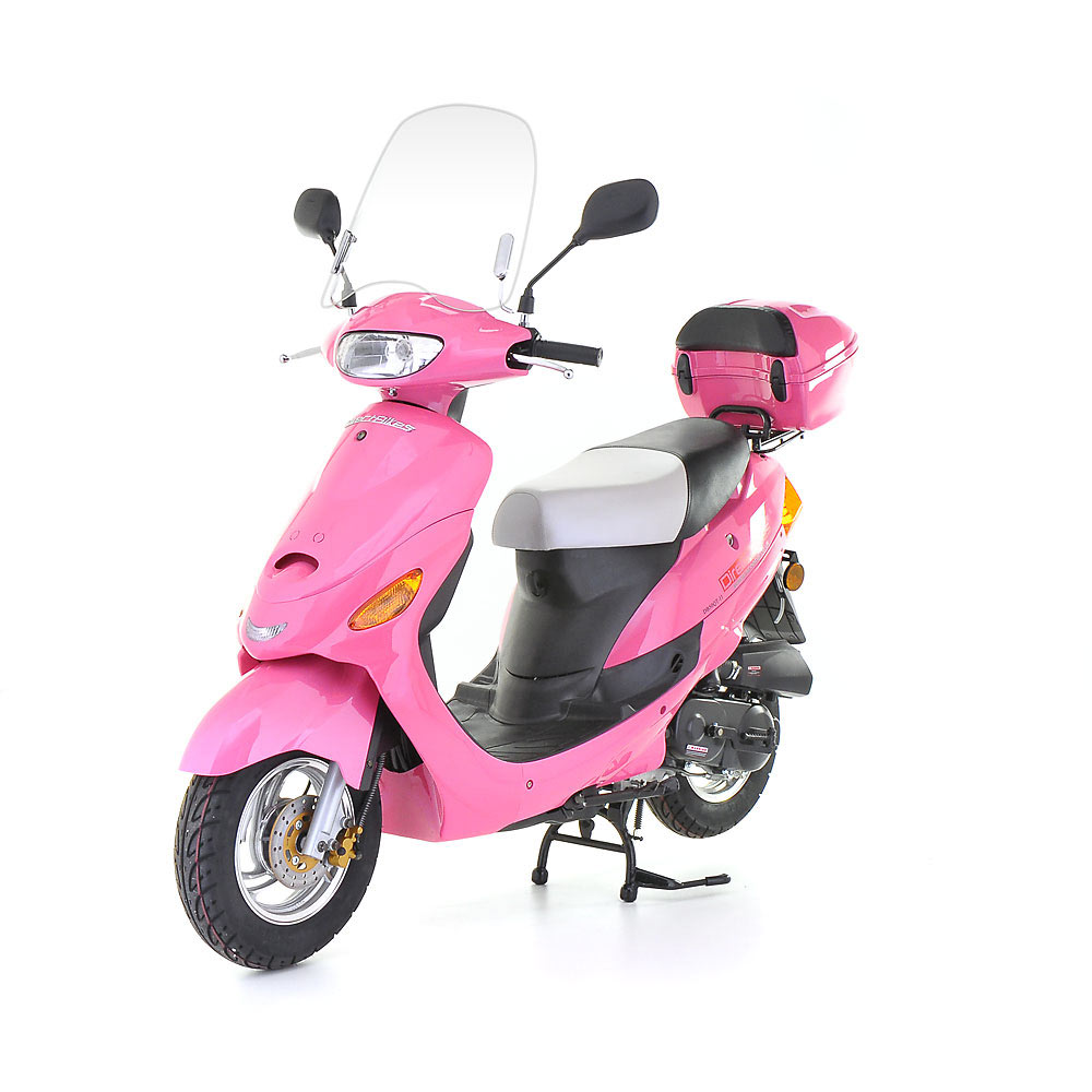 pink scooter bike